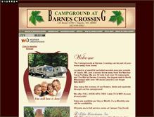 Tablet Screenshot of cgbarnescrossing.com